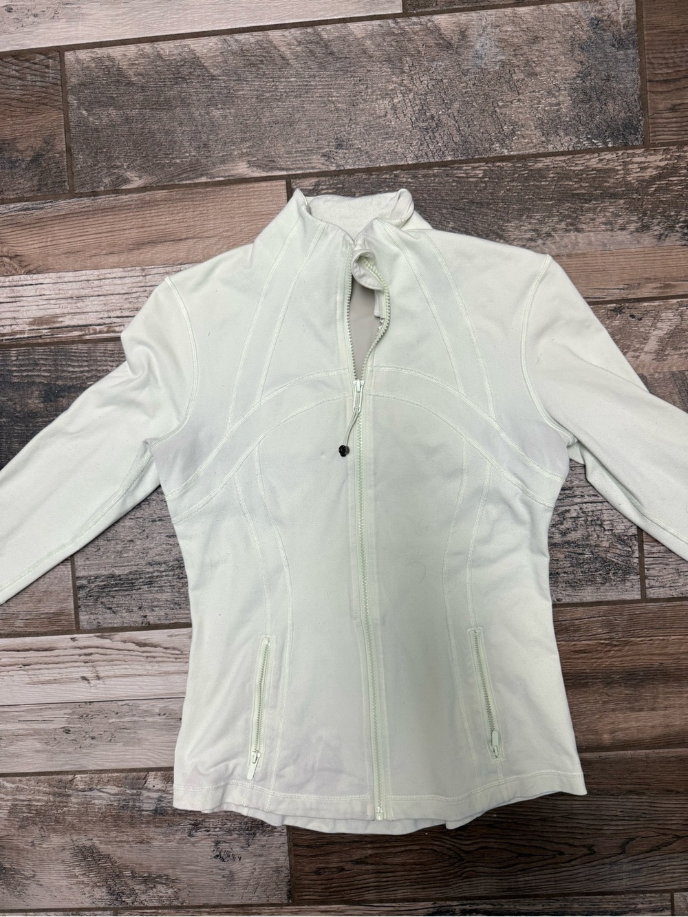 lululemon athletica Light Mint Green Full-Zip Jacket